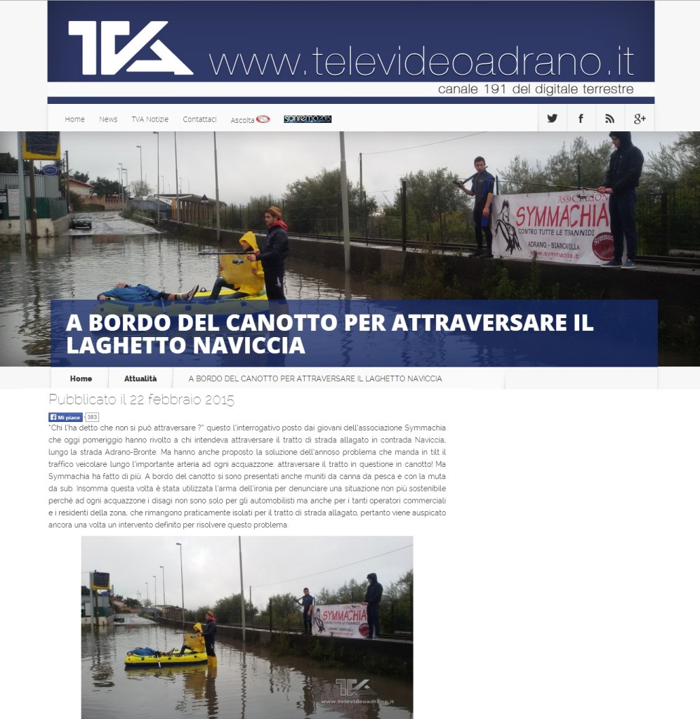 rassegna canotto - tva 23 febbraio 2015