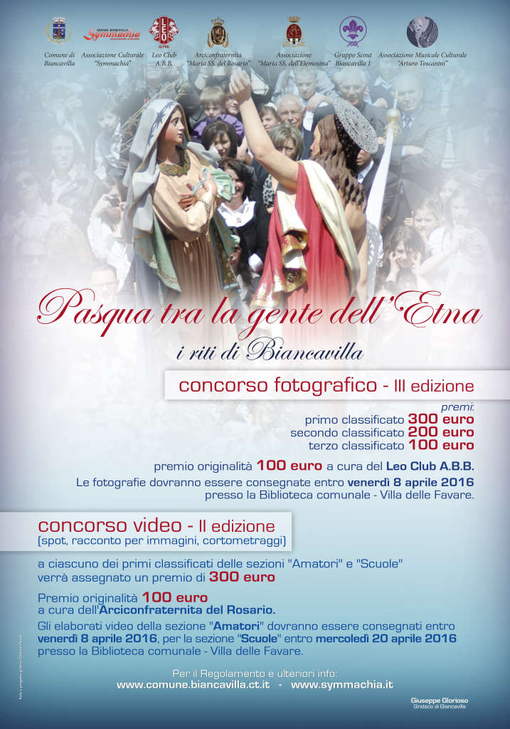Concorso video-fotografico Pasqua 2016